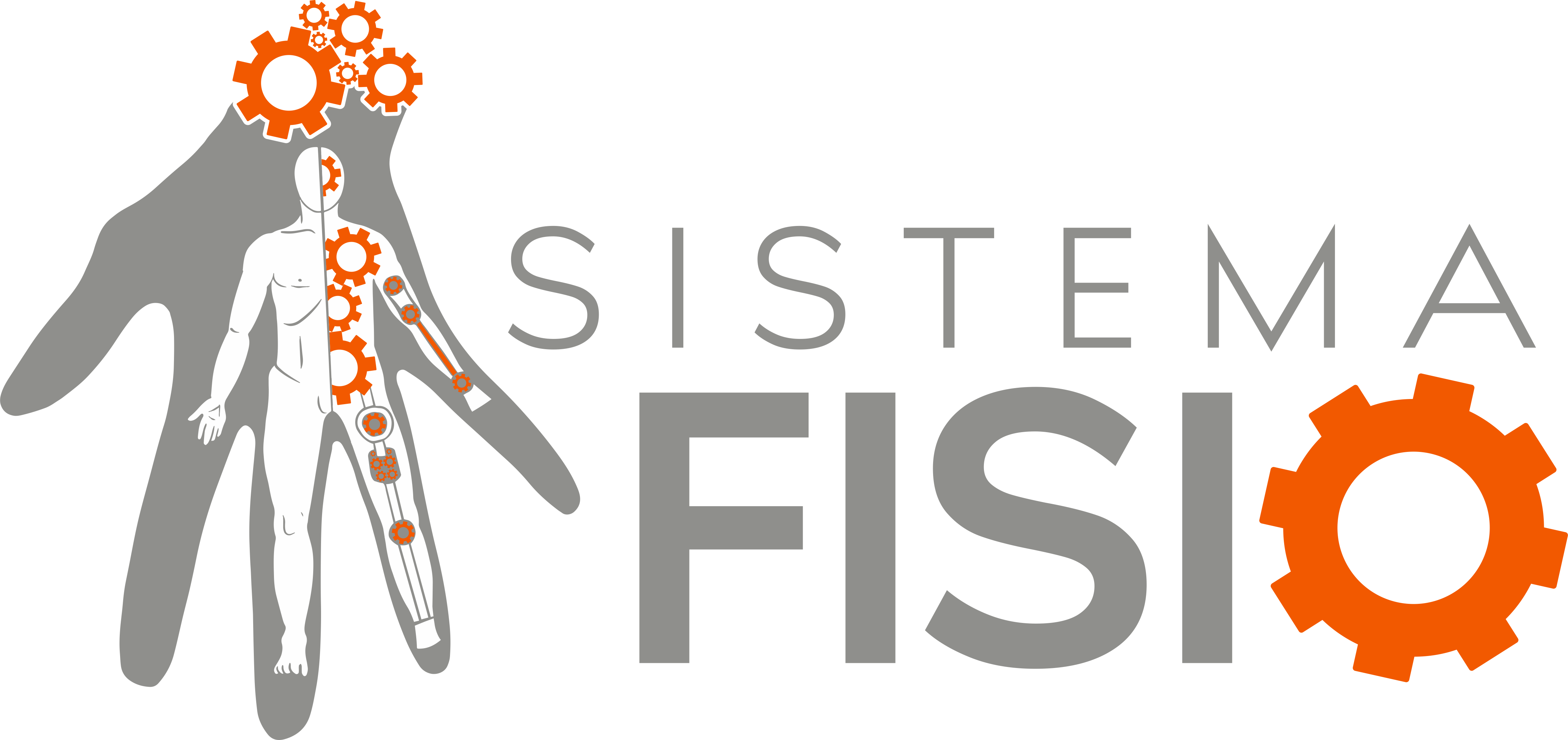 Sistema fisio Fisioterapia Logo